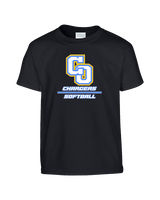Charter Oak HS Softball Split - Youth Shirt