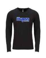 Chino HS Football Bold - Tri-Blend Long Sleeve