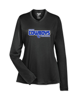 Chino HS Football Bold - Womens Performance Longsleeve