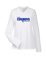 Chino HS Football Bold - Womens Performance Longsleeve