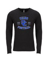 Chino HS Football Curve - Tri-Blend Long Sleeve