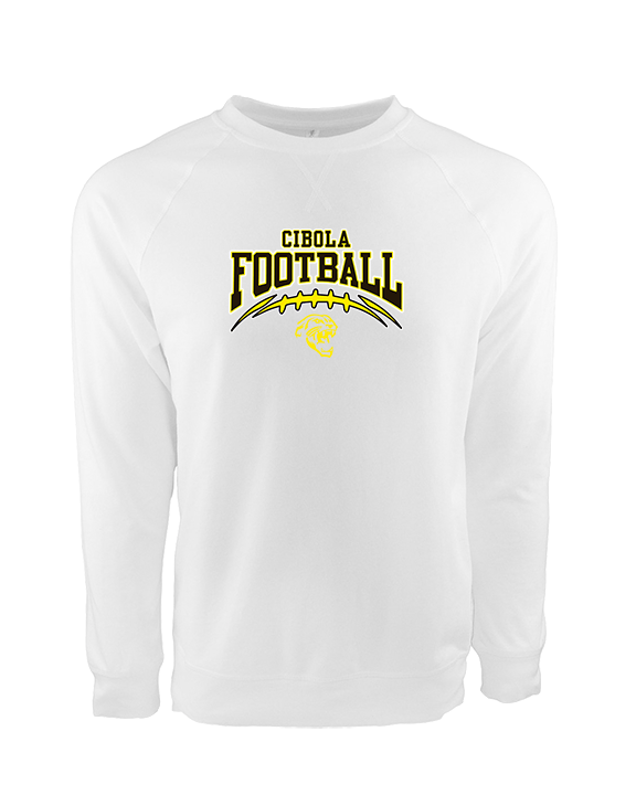 Cibola HS Football School Football - Crewneck Sweatshirt