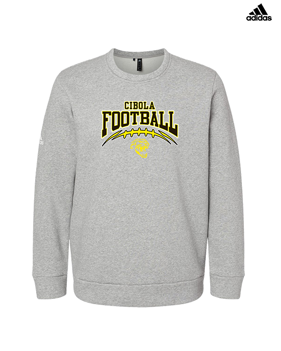 Cibola HS Football School Football - Mens Adidas Crewneck