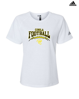 Cibola HS Football School Football - Womens Adidas Performance Shirt