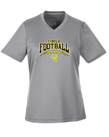 Cibola HS Football School Football - Womens Performance Shirt