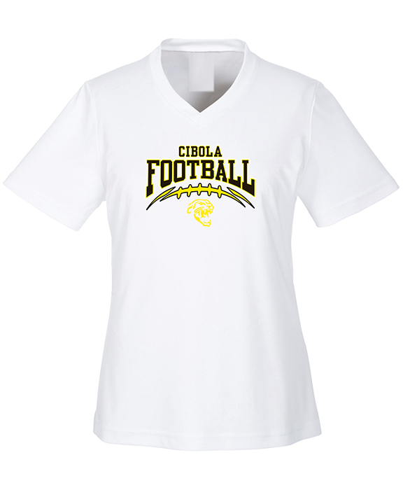 Cibola HS Football School Football - Womens Performance Shirt