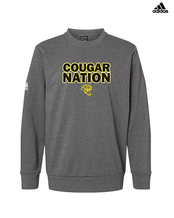 Cibola HS Football Nation - Mens Adidas Crewneck