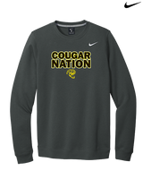 Cibola HS Football Nation - Mens Nike Crewneck