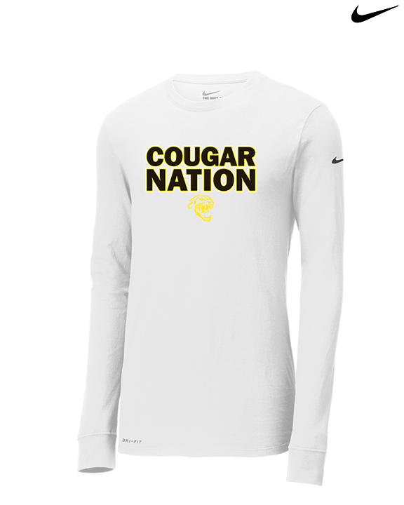 Cibola HS Football Nation - Mens Nike Longsleeve