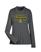 Cibola HS Football Nation - Womens Performance Longsleeve
