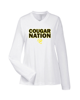 Cibola HS Football Nation - Womens Performance Longsleeve