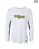 Citrus Valley HS Boys Volleyball Bold - Mens Oakley Longsleeve