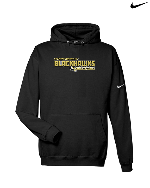 Citrus Valley HS Boys Volleyball Bold - Nike Club Fleece Hoodie