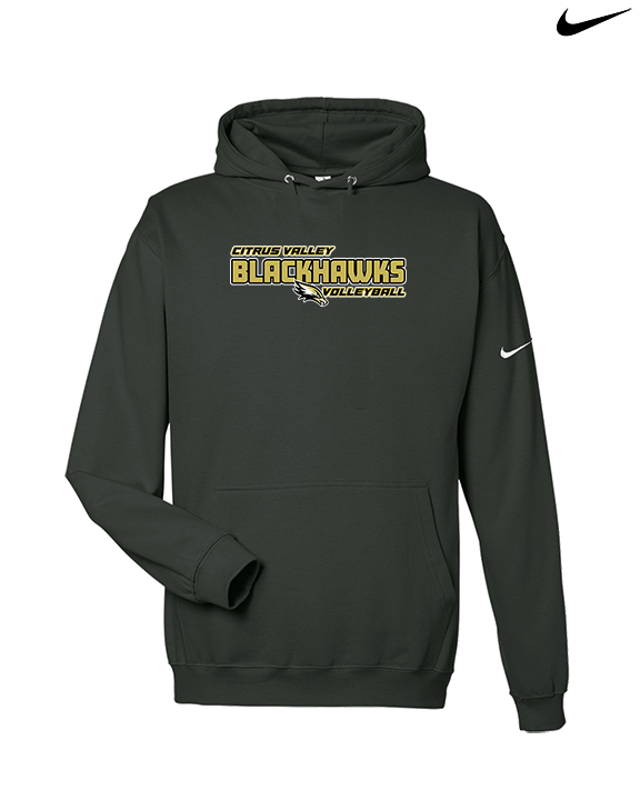 Citrus Valley HS Boys Volleyball Bold - Nike Club Fleece Hoodie