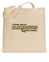 Citrus Valley HS Boys Volleyball Bold - Tote