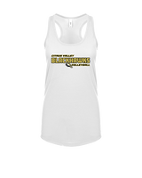 Citrus Valley HS Boys Volleyball Bold - Womens Tank Top