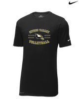 Citrus Valley HS Boys Volleyball Curve - Mens Nike Cotton Poly Tee