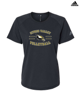 Citrus Valley HS Boys Volleyball Curve - Womens Adidas Performance Shirt