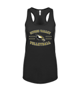Citrus Valley HS Boys Volleyball Curve - Womens Tank Top