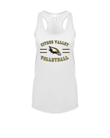 Citrus Valley HS Boys Volleyball Curve - Womens Tank Top