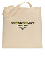 Citrus Valley HS Boys Volleyball Design - Tote