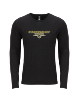 Citrus Valley HS Boys Volleyball Design - Tri-Blend Long Sleeve
