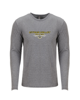 Citrus Valley HS Boys Volleyball Design - Tri-Blend Long Sleeve