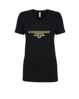 Citrus Valley HS Boys Volleyball Design - Womens Vneck