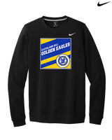 Cleveland Hill HS Athletics Square - Mens Nike Crewneck