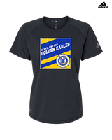 Cleveland Hill HS Athletics Square - Womens Adidas Performance Shirt