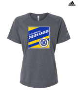 Cleveland Hill HS Athletics Square - Womens Adidas Performance Shirt
