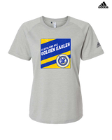 Cleveland Hill HS Athletics Square - Womens Adidas Performance Shirt