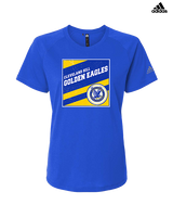 Cleveland Hill HS Athletics Square - Womens Adidas Performance Shirt