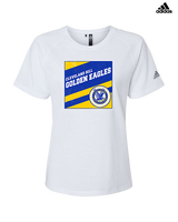Cleveland Hill HS Athletics Square - Womens Adidas Performance Shirt