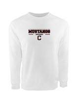 Clifton HS Girls Softball Border - Crewneck Sweatshirt