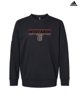 Clifton HS Girls Softball Border - Mens Adidas Crewneck