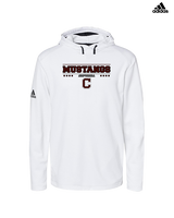 Clifton HS Girls Softball Border - Mens Adidas Hoodie