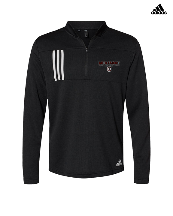 Clifton HS Girls Softball Border - Mens Adidas Quarter Zip