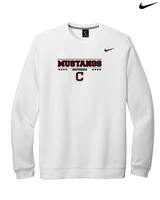 Clifton HS Girls Softball Border - Mens Nike Crewneck