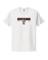 Clifton HS Girls Softball Border - Mens Select Cotton T-Shirt