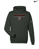 Clifton HS Girls Softball Border - Nike Club Fleece Hoodie