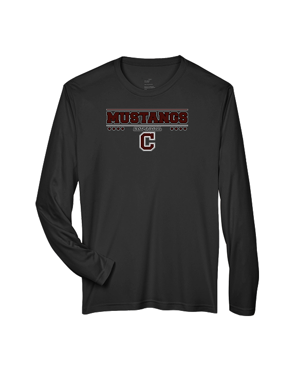 Clifton HS Girls Softball Border - Performance Longsleeve
