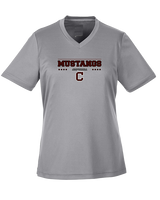 Clifton HS Girls Softball Border - Womens Performance Shirt