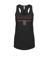 Clifton HS Girls Softball Border - Womens Tank Top