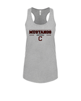 Clifton HS Girls Softball Border - Womens Tank Top