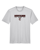 Clifton HS Girls Softball Border - Youth Performance Shirt