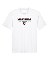 Clifton HS Girls Softball Border - Youth Performance Shirt