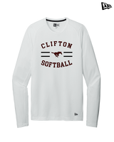 Clifton HS Girls Softball Curve - New Era Performance Long Sleeve