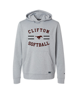 Clifton HS Girls Softball Curve - Oakley Performance Hoodie