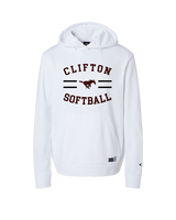 Clifton HS Girls Softball Curve - Oakley Performance Hoodie